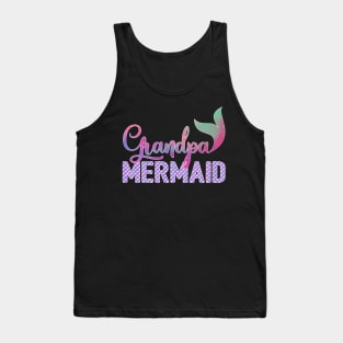 Grandpa Mermaid Tank Top